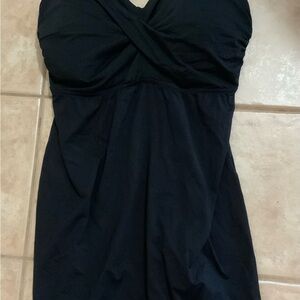 Lands' End Black Women's Swimsuit